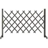 Image de vidaXL Tuinlatwerk 120x90 cm massief vurenhout grijs314825