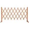 Image de Clôture en treillis de jardin Orange 150x80 cm Bois de sapin