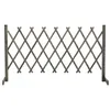 Image de Clôture en treillis de jardin Gris 150x80 cm Bois de sapin