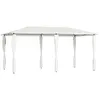 Image de vidaXL Prieel met paalhoezen 160 g/m² 2,98x5,3x2,59 m cràmekleurig313617