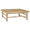 Image de Table de jardin 65x65x30 cm Bambou