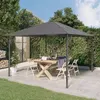 Image de vidaXL Prieel met dak 3x3 m antracietkleurig315247