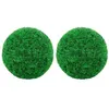 Image de vidaXL Kunstbuxusbollen 2 st 45 cm315481