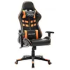 Image de Chaise de bureau vidaxl interieur non pliable H. 123 cm en metal noir