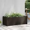 Image de Vidaxl Jardinière Surélevée, PP, Moka, 100X43X35 Cm