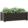 Image de Lit surélevé de jardin PP Anthracite 100x43x35 cm