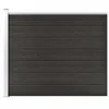 Image de vidaXL Schuttingpaneel 175x146 cm HKC grijs148983