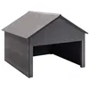 Image de vidaXL Overkapping voor grasmaaier 80x80x70 cm HKC149036