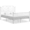 Image de vidaXL Bedframe metaal wit 140x200 cm324851