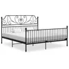 Image de vidaXL Bedframe metaal zwart 200x200 cm324859
