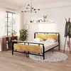 Image de Cadre de lit sans matelas métal 160x200 cm