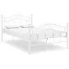 Image de vidaXL Bedframe metaal wit 120x200 cm324995