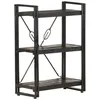 Image de Bibliothèque à 3 niveaux 60x30x80 cm Bois de manguier massif