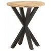 Image de vidaXL Bijzettafel 48x48x56 cm massief mangohout320656