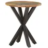 Image de vidaXL Table d'Appoint Table Basse Table de Canapé Bout de Canapé Meuble de Salle de Séjour Salon Intérieur 48x48x56 cm Bois de Récupération Massif