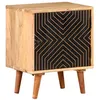Image de vidaXL Nachtkastje 40x30x50 cm massief acaciahout322667