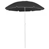 Image de vidaXL Parasol de Jardin avec Mât en Acier, Pare-soleil de Patio, Abri de Soleil, Parasol de Terrasse Arrière-cour 315539