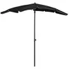 Image de vidaXL Parasol de Jardin avec Mât Parasol de Patio Pare-soleil de Terrasse Parasol d'Extérieur Anti-UV Anti-décoloration 315557