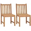 Image de vidaXL Tuinstoelen 2 st massief teakhout315611