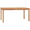 Image de Table a manger fixe sans tiroir rectangulaire en Bois 160 x 80 x 77 cm