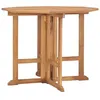 Image de vidaXL Table à Dîner Pliable de Jardin Table de Salle à Manger de Patio Table de Repas de Terrasse Extérieur 90x90x75 cm 315447