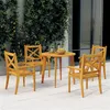 Image de vidaXL 5-delige Tuinset massief acaciahout3057998