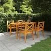 Image de vidaXL 5-delige Tuinset massief acaciahout3058003