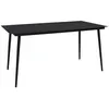 Image de Salon de jardin Vidaxl acier 7 pieces