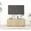 Image de Meuble TV Chêne sonoma 100x35x40 cm Bois d ingénierie