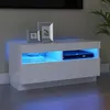 Image de Meuble TV avec lumières LED blanc 80x35x40 cm