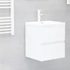 Image de Armoire d évier Blanc 41x38,5x45 cm Bois d'ingénierie