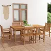 Image de vidaXL 7-delige Tuinset massief teakhout3059947