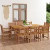 Image de vidaXL 9-delige Tuinset massief teakhout3059948