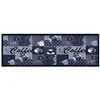 Image de vidaXL Keukenmat wasbaar Coffee 45x150 cm blauw315967