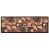 Image de vidaXL Keukenmat wasbaar Coffee 60x300 cm bruin315972