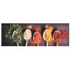 Image de vidaXL Keukenmat wasbaar Spoons 60x180 cm315980