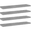 Image de VidaXL Panneaux de bibliothèque 4 pcs gris béton bois d’ingénierie 805130