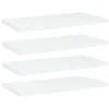 Image de Panneaux de bibliothèque - VidaXL - 4 pcs - Bois d'ingénierie - Blanc - 40 x 20 x 1,5 cm