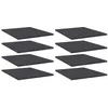 Image de vidaXL Wandschappen 8 st 40x50x1,5 cm bewerkt hout grijs805191