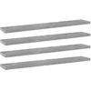 Image de vidaXL Wandschappen 4 st 60x10x1,5 cm bewerkt hout betongrijs805210
