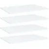 Image de vidaXL Wandschappen 4 st 60x40x1,5 cm bewerkt hout wit805250