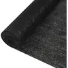 Image de vidaXL Filet brise-vue Noir 1,5x10 m PEHD 195 g/m² 149359
