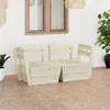 Image de vidaXL Tuinbank 2-zits pallet geïmpregneerd vurenhout3063708
