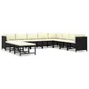 Image de Salon de jardin modulable VIDAXL polyethylene 11 personnes 11 pieces