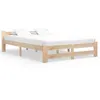 Image de Cadre de lit sans matelas bois de pin massif 120x200 cm