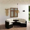 Image de Salon de jardin vidaxl polyethylene 7 personnes 7 pieces