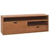 Image de Meuble TV 110x30x40 cm Bois de teck massif