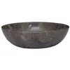 Image de Lavabo Gris Ø40x12 cm Marbre