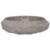Image de Lavabo Gris Ø40x12 cm Marbre