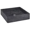 Image de Lavabo Noir 40x40x10 cm Marbre